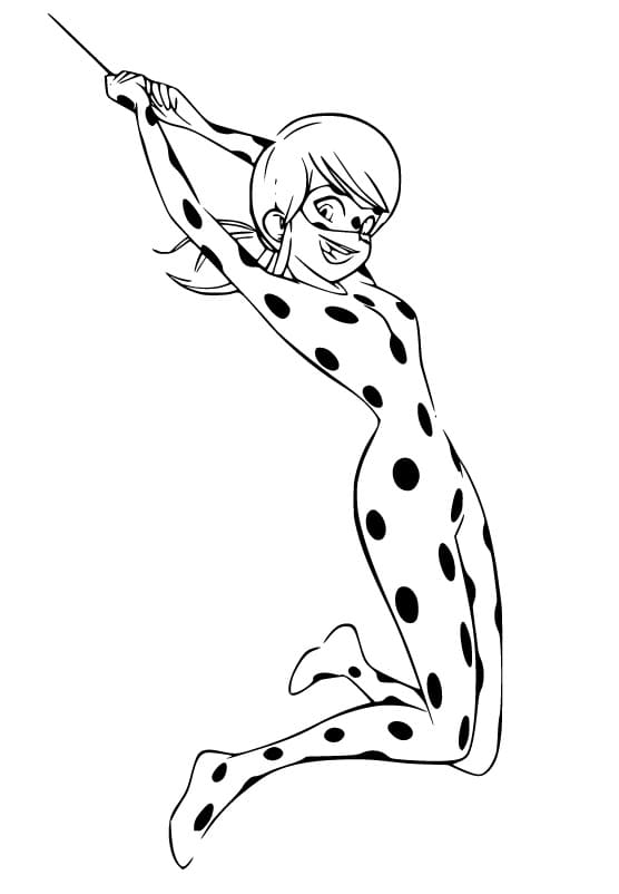 Miraculous 9 coloring page
