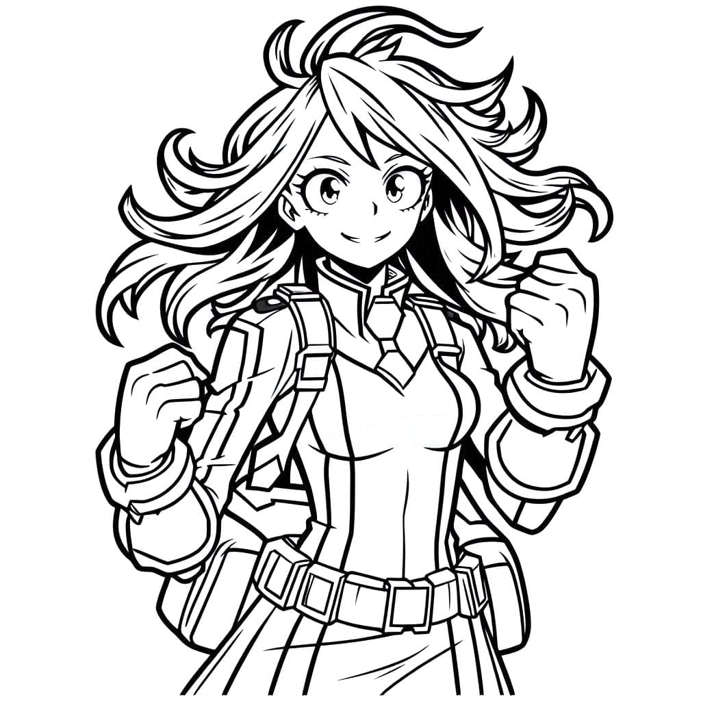 Coloriage Izuku Midoriya T l charger Et Imprimer Gratuit Sur 