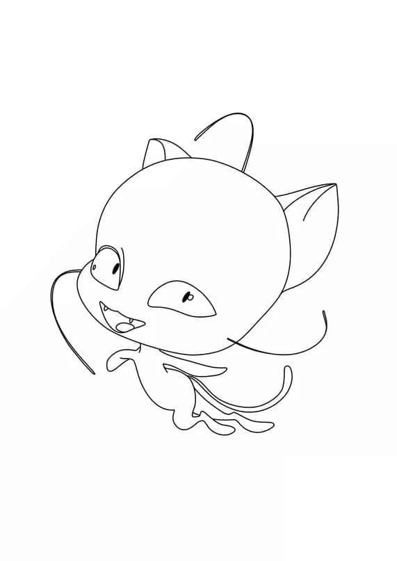 Plagg coloring page