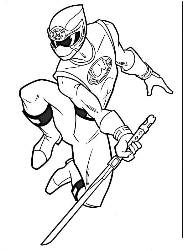 Power Rangers 1 coloring page
