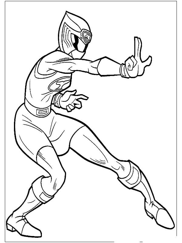 Power Rangers 2 coloring page