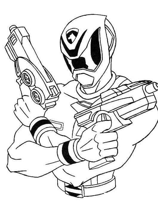 Power Rangers SPD coloring page