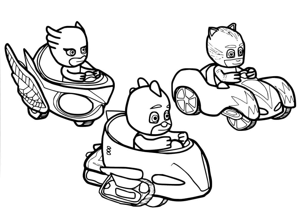 Pyjamasques (5) coloring page