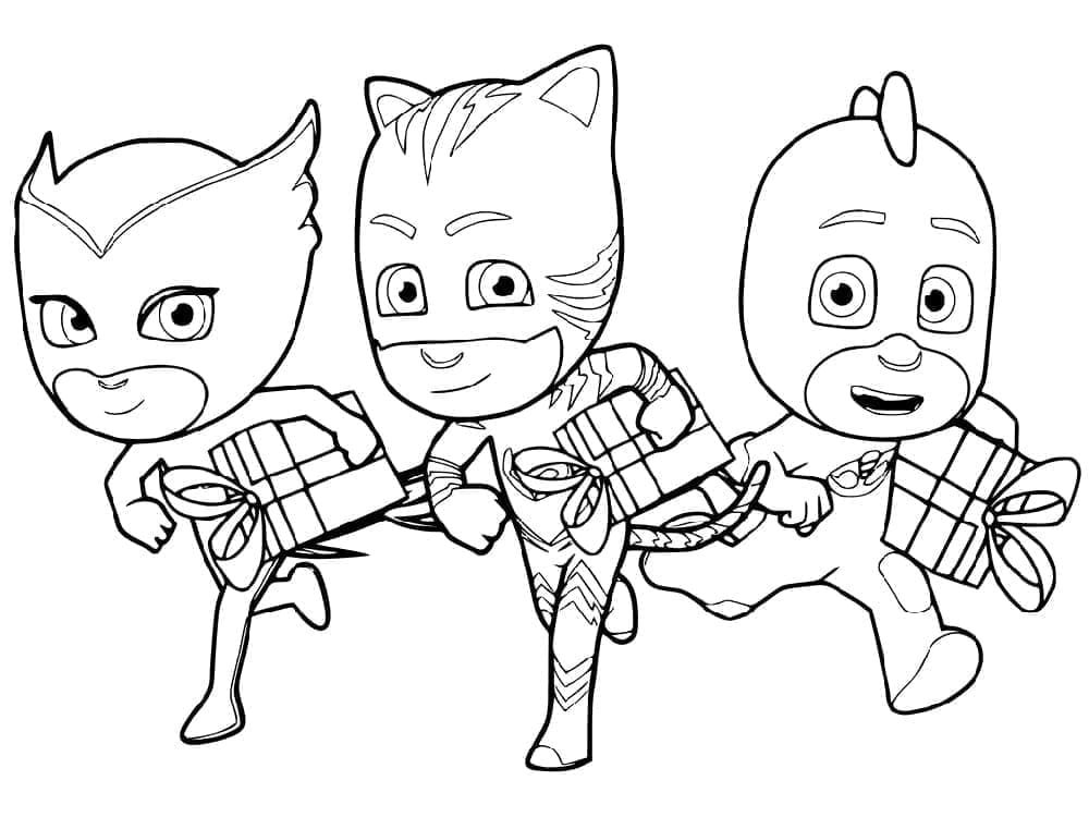 Pyjamasques 7 coloring page