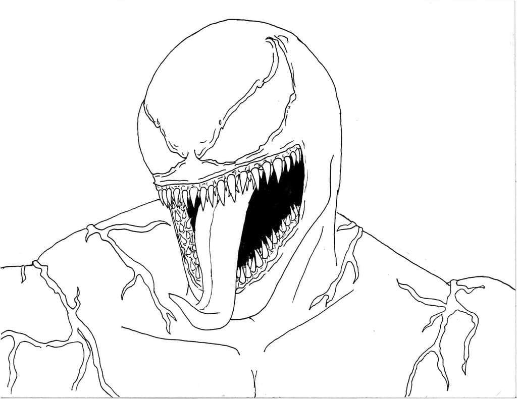 Coloriage Venom 3 T l charger Et Imprimer Gratuit Sur ColoriageEnfant Com