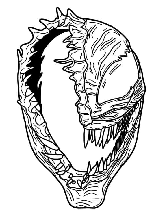 Venom Imprimable Gratuitement coloring page