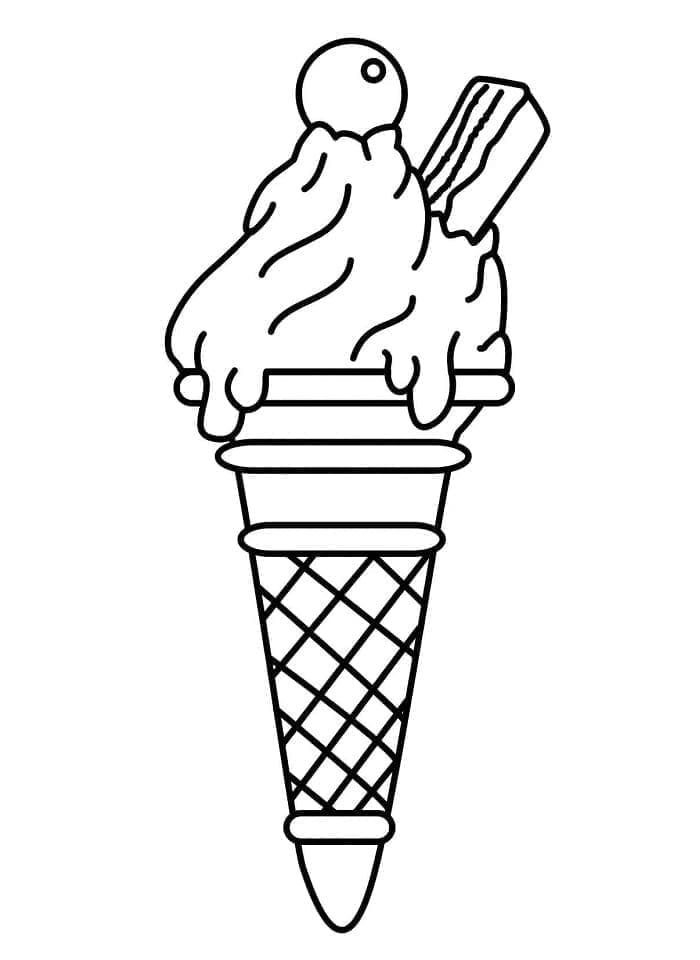 Glace 3 coloring page