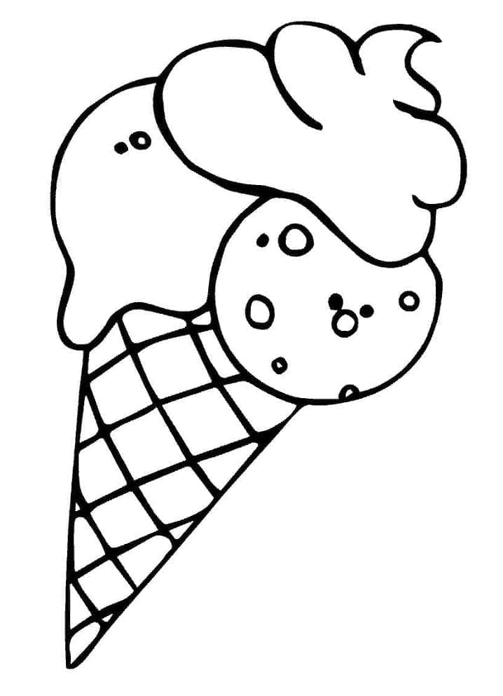Glace 4 coloring page