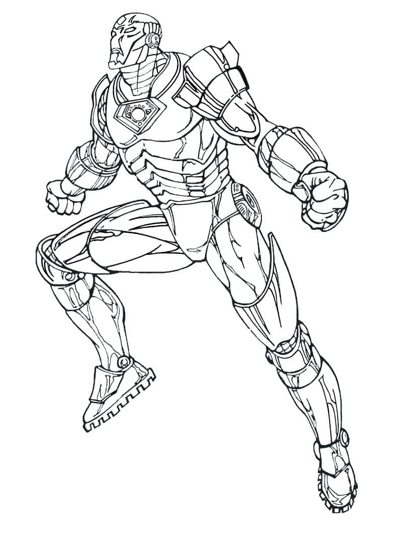 Iron Man 2 coloring page