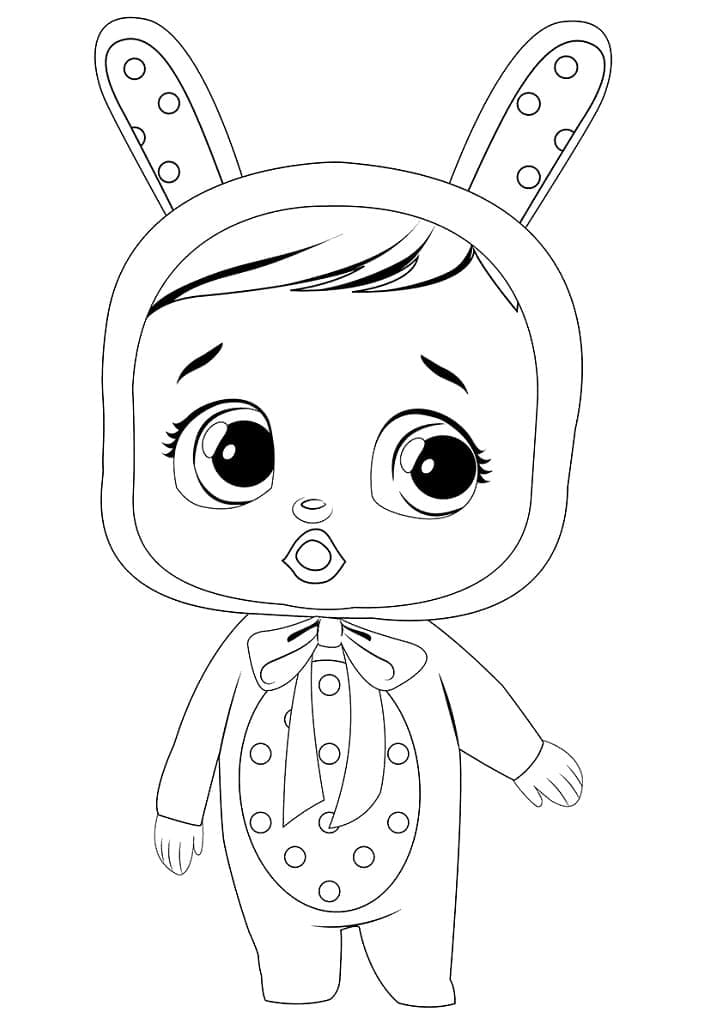 Cry Babies Dressy Coney coloring page