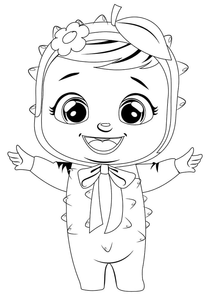 Cry Babies Lexi coloring page