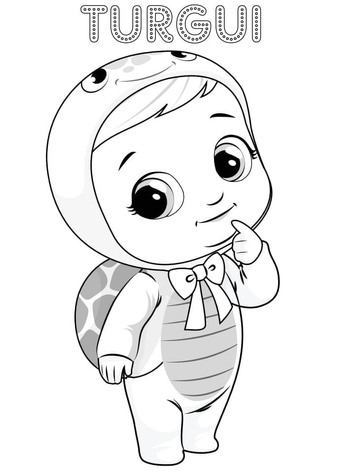 Cry Babies Turgui coloring page