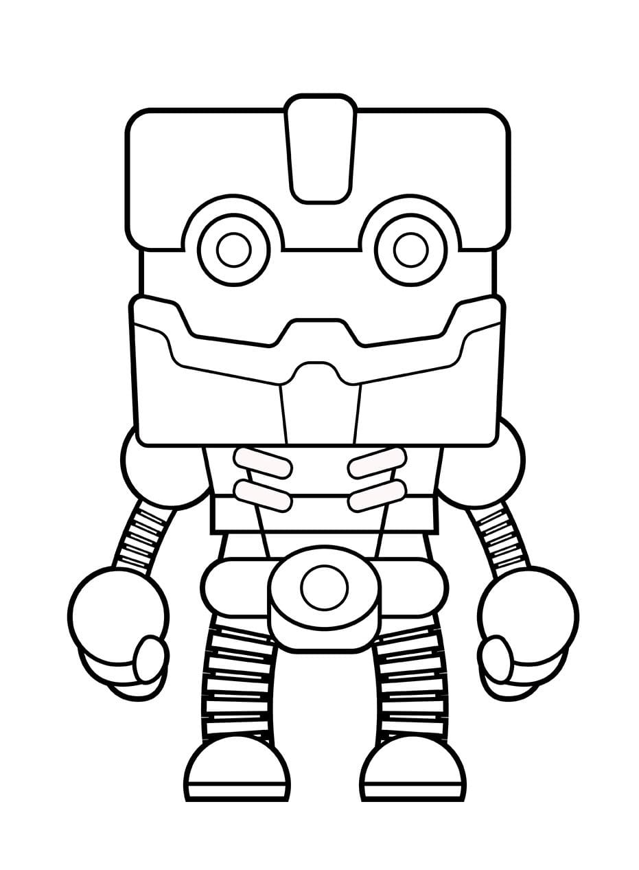 Dessin De Robot Gratuit coloring page