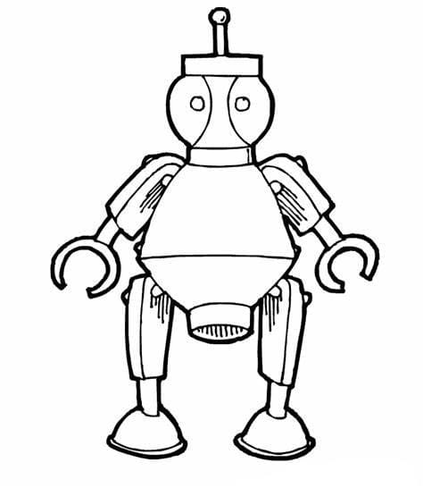 Dessin De Robot Pour Les Enfants coloring page