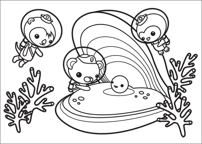 Octonauts 10 coloring page