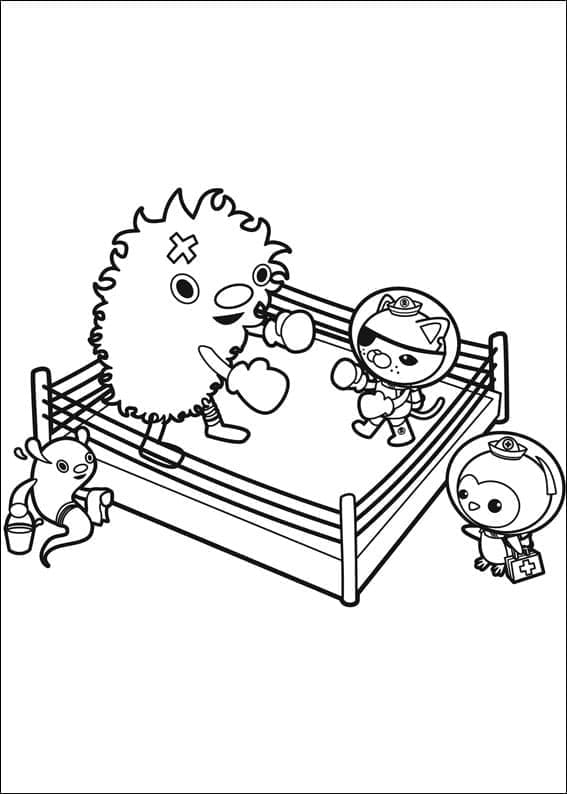 Octonauts 12 coloring page