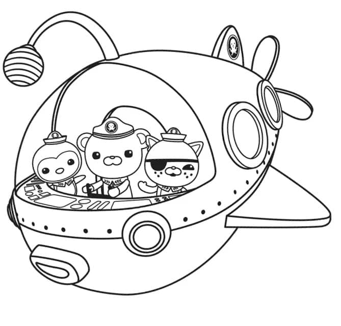 Octonauts 3 coloring page