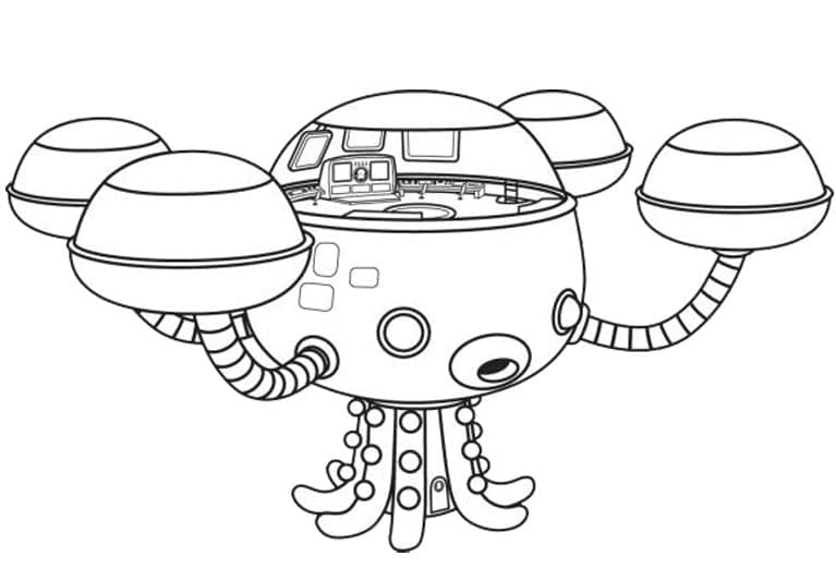 Octonauts 5 coloring page