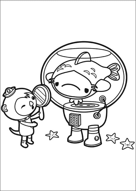 Octonauts 7 coloring page