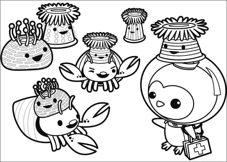 Octonauts 8 coloring page