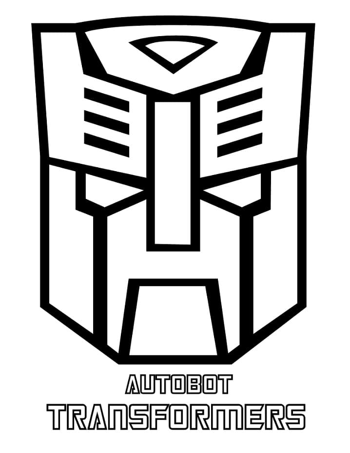 Coloriage Autobot Transformers