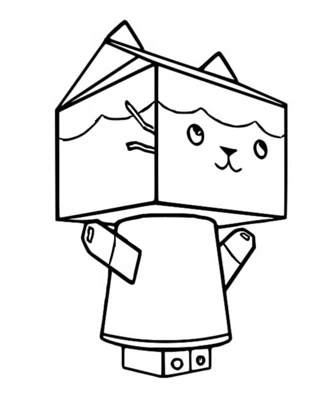 Baby Box de Gabby Chat coloring page