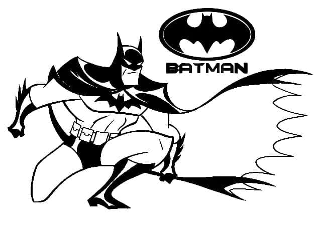 Coloriage Batman DC Super-héros