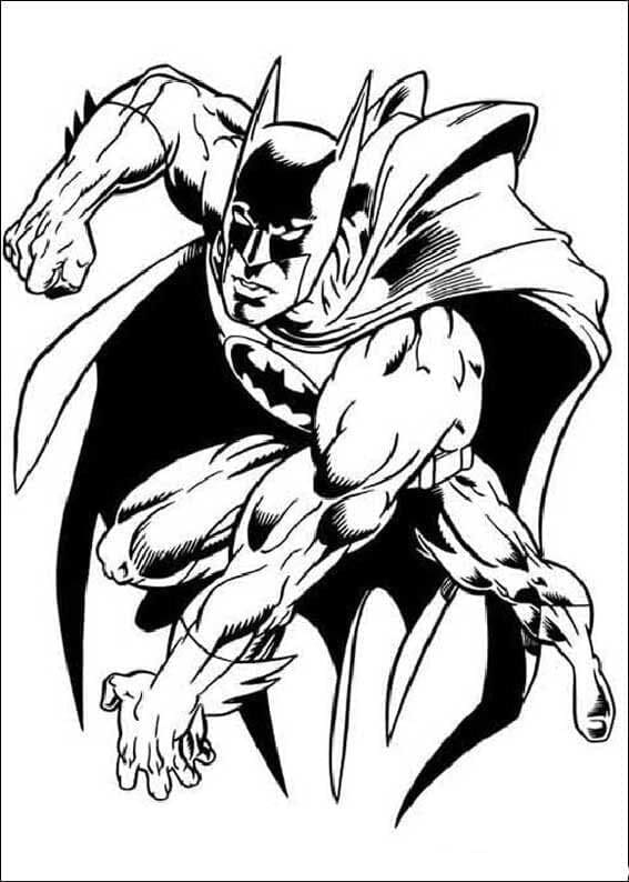 Coloriage Batman DC