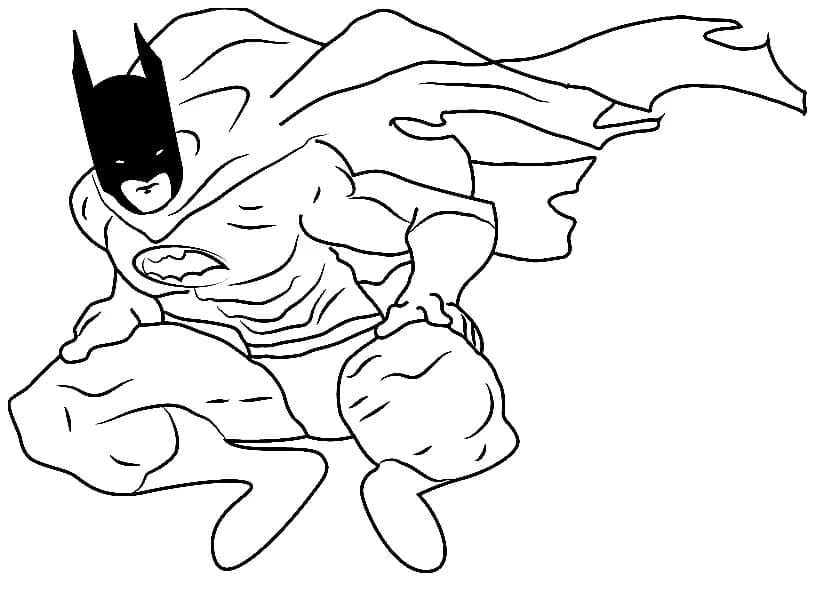 Coloriage Batman de DC