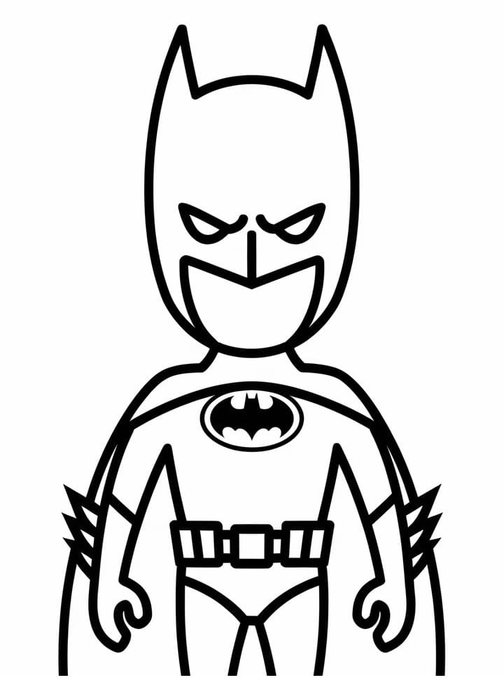 Batman Imprimable coloring page