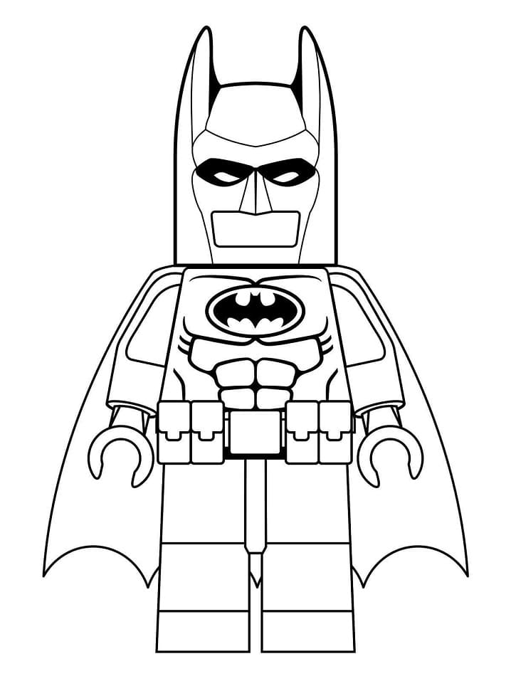 Coloriage Batman Lego