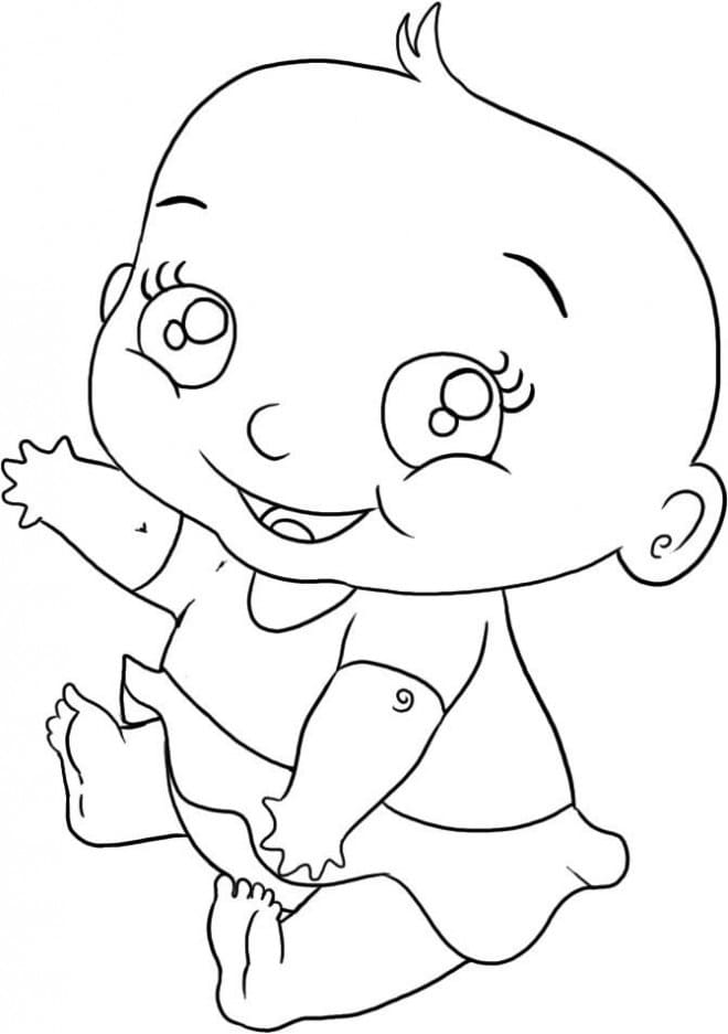 Coloriage B b Imprimer Sur ColoriageEnfant Com Coloriage B b Imprimer Sur ColoriageEnfant Com