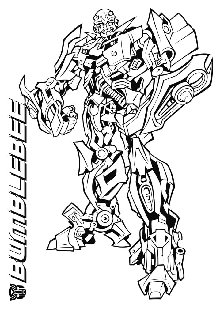 Coloriage Bumblebee Transformers