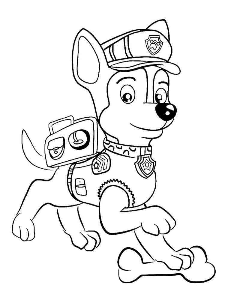 Chase Mignon coloring page