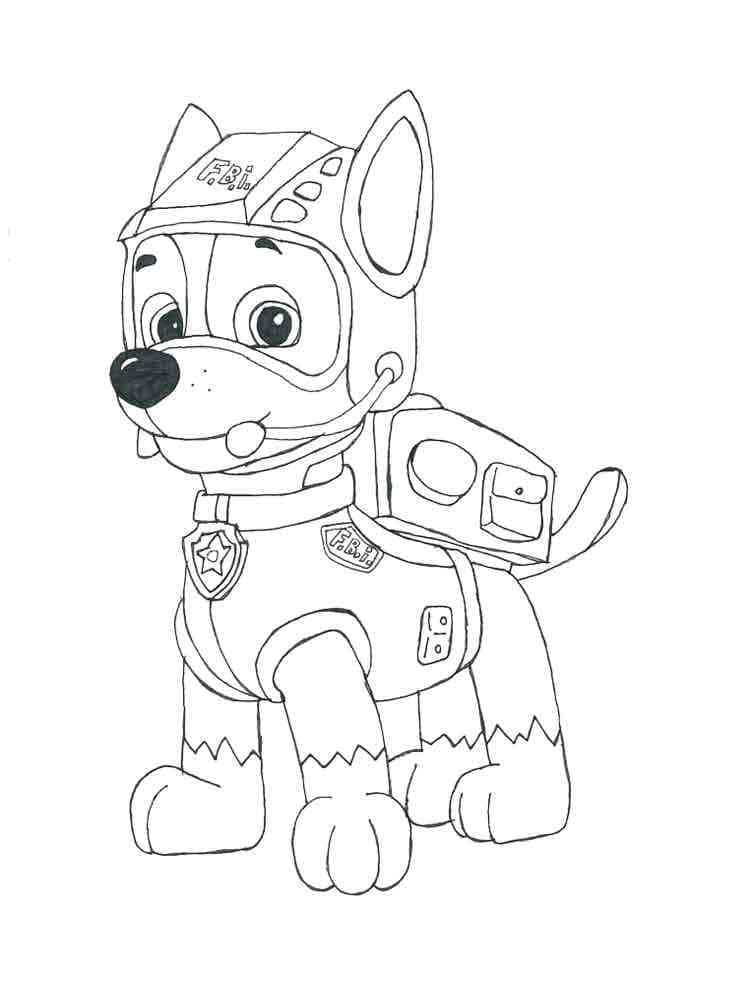 Chase Pat Patrouille 2 coloring page