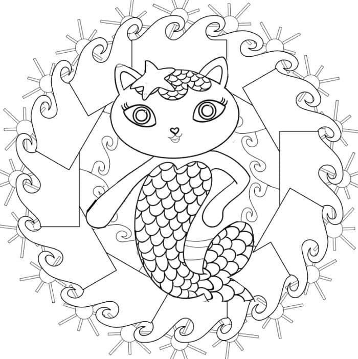 Gabby Chat 5 coloring page