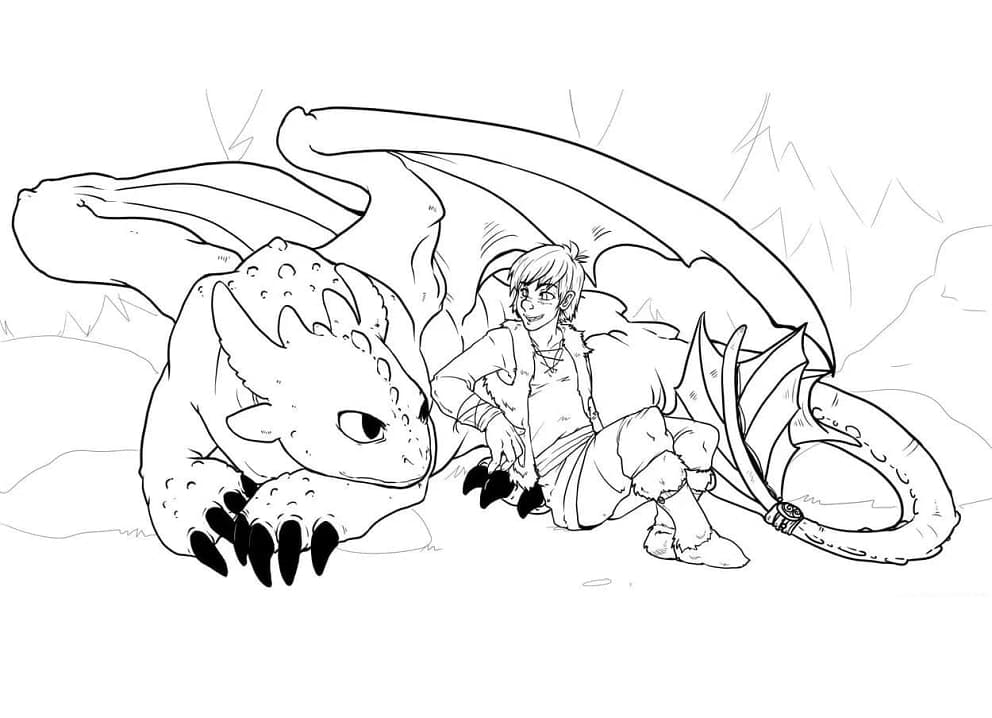 Krokmou 3 coloring page