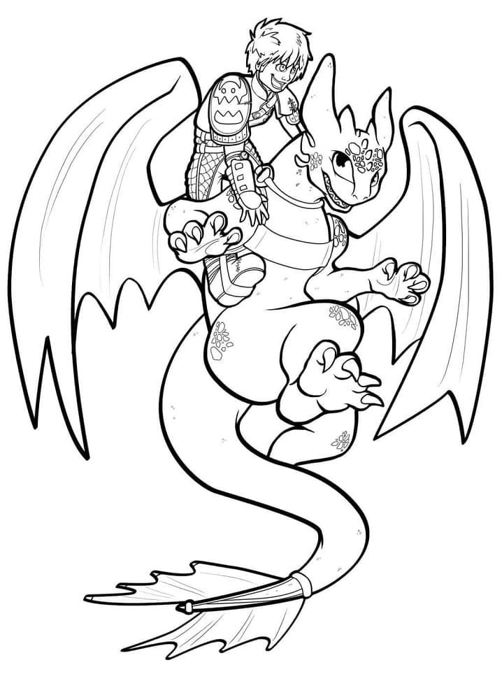 Krokmou 7 coloring page