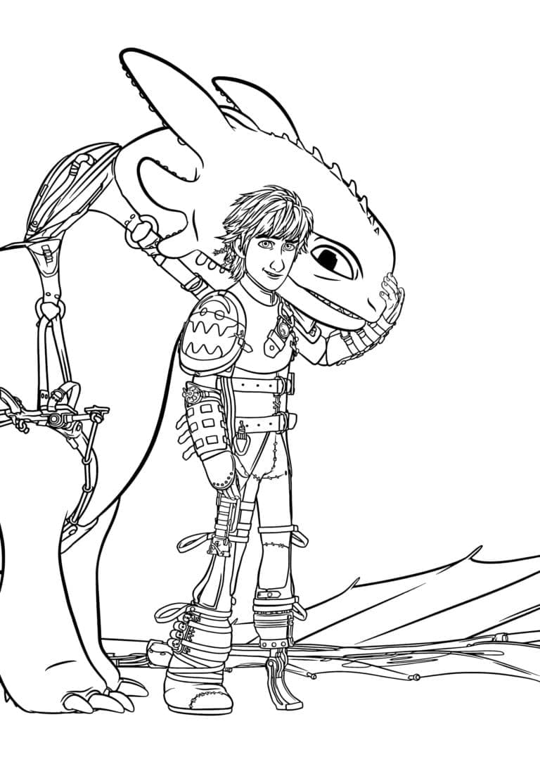 Krokmou 8 coloring page