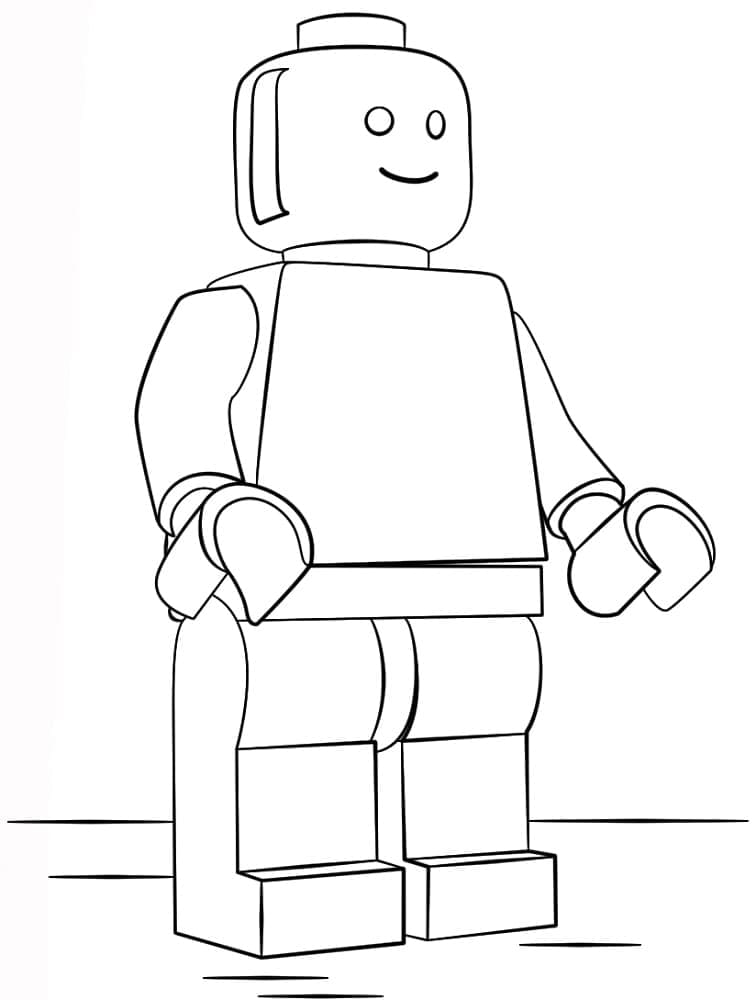 Lego 2 coloring page