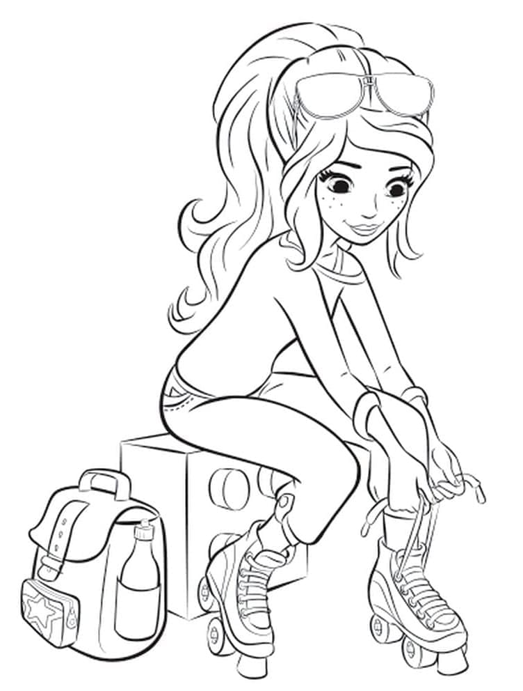 Lego Friends 11 coloring page