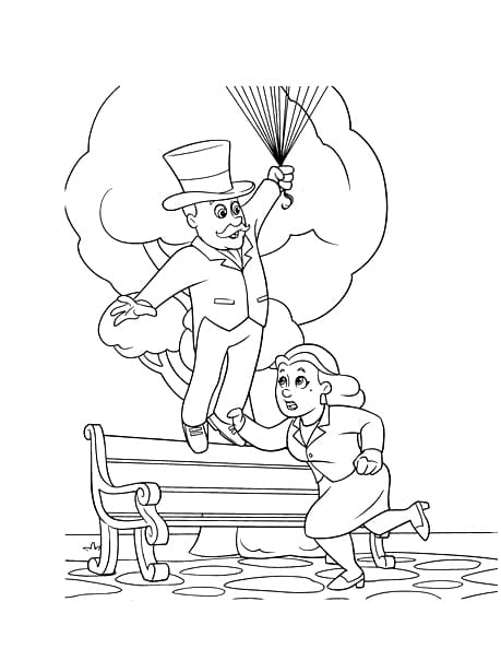 Maire Hellinger et Maire Goodway coloring page