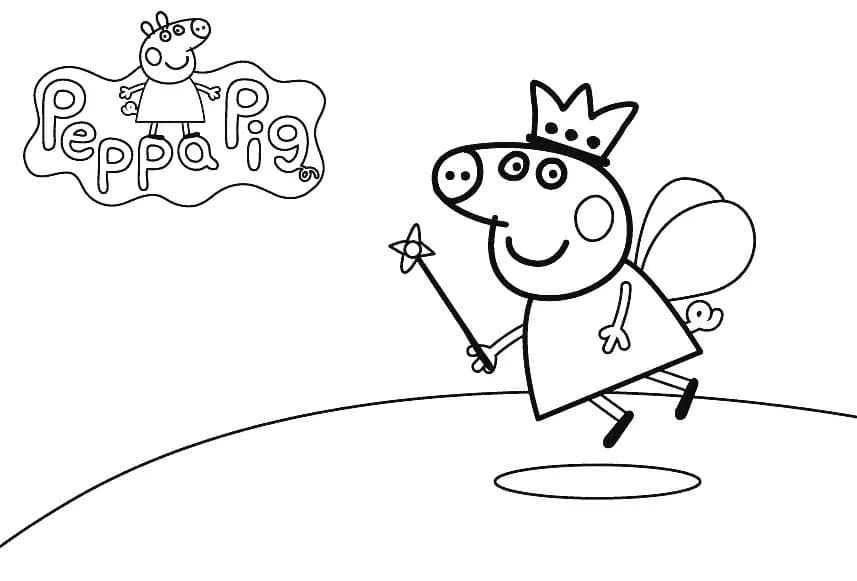Peppa Pig Gratuit coloring page