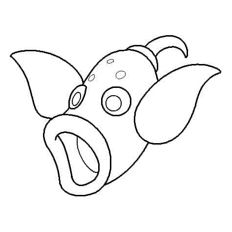 Pokémon Boustiflor Pour les Enfants coloring page