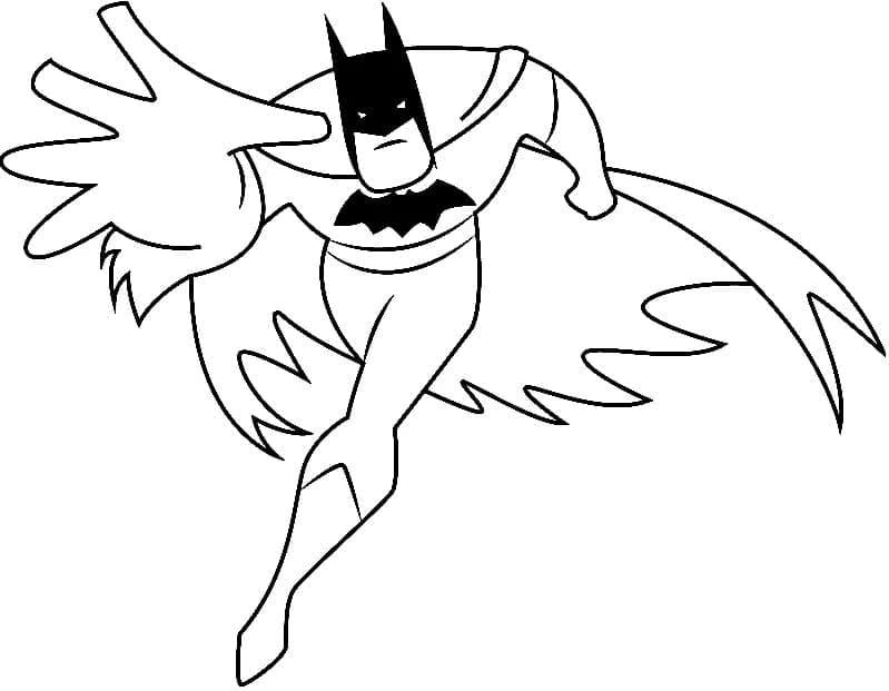 Coloriage Super Batman