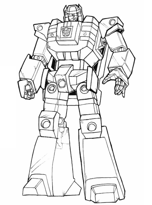 Coloriage Transformers 4