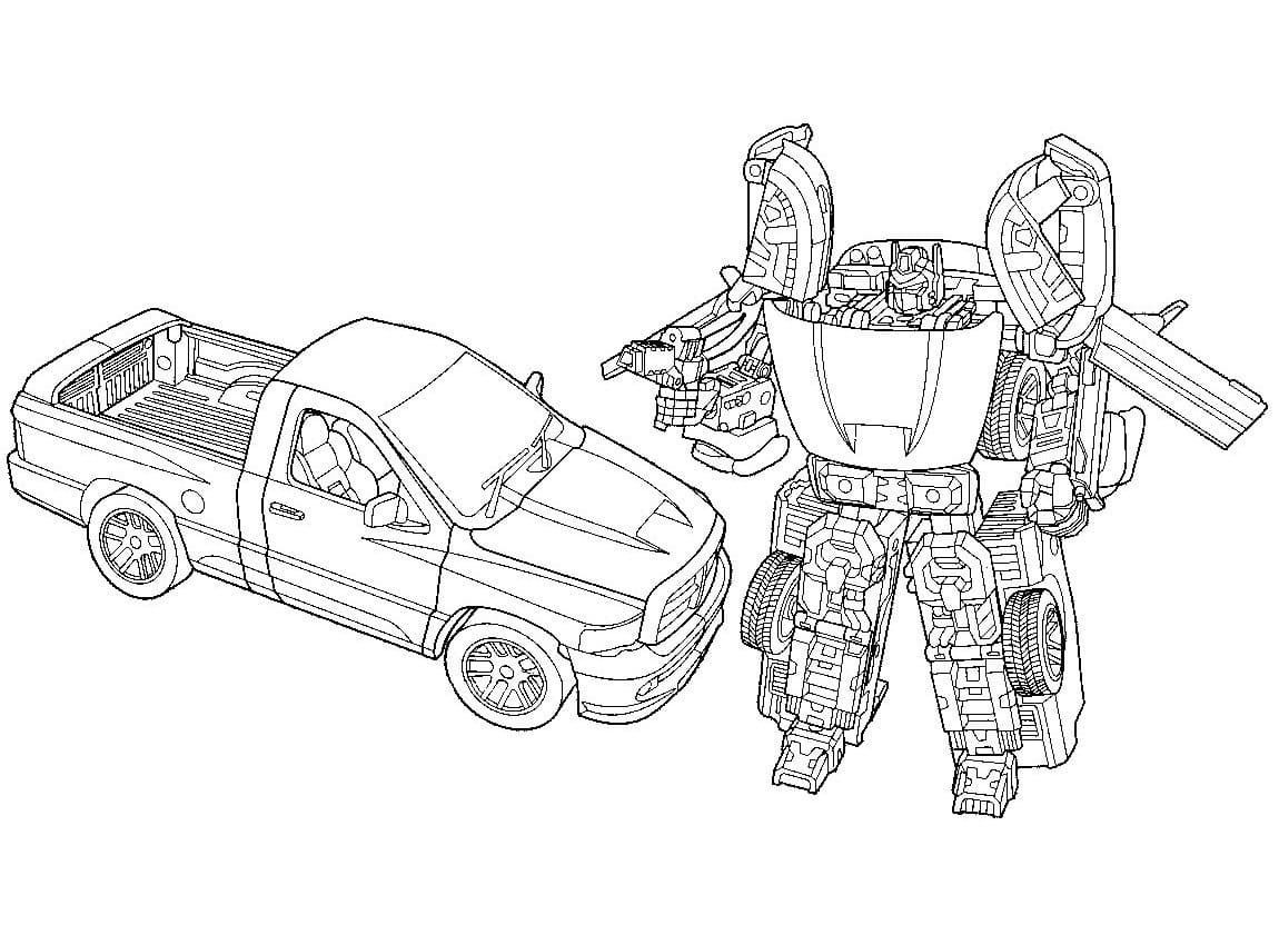 Coloriage Transformers 5