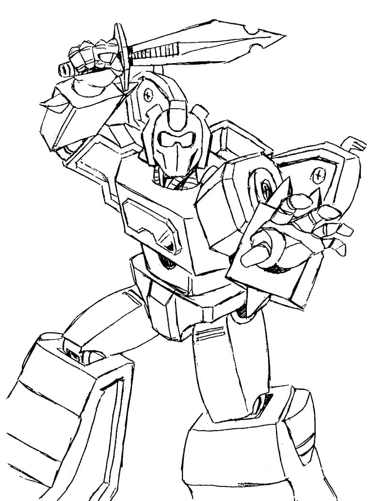 Coloriage Transformers 7