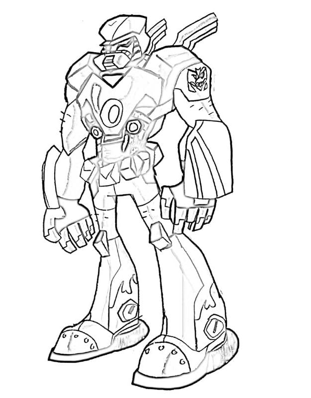 Coloriage Transformers 8