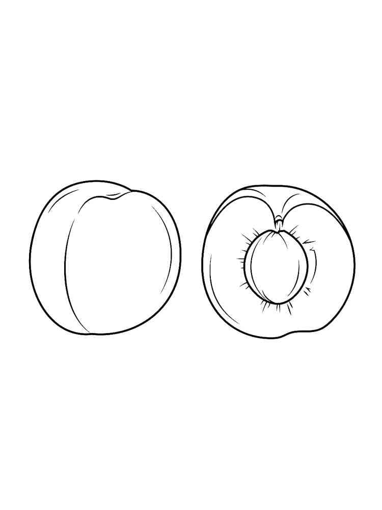 Apricots 2 coloring page